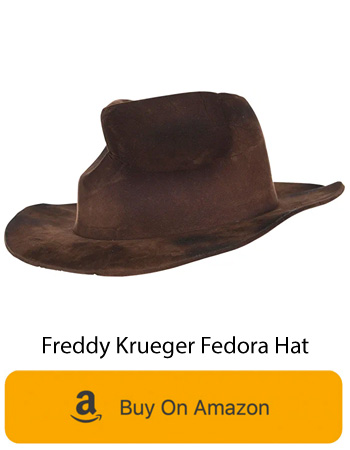 Freddy Krueger Halloween Costume Fedora Hat