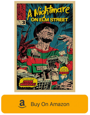 Freddy Krueger Nightmare on Elm Street poster