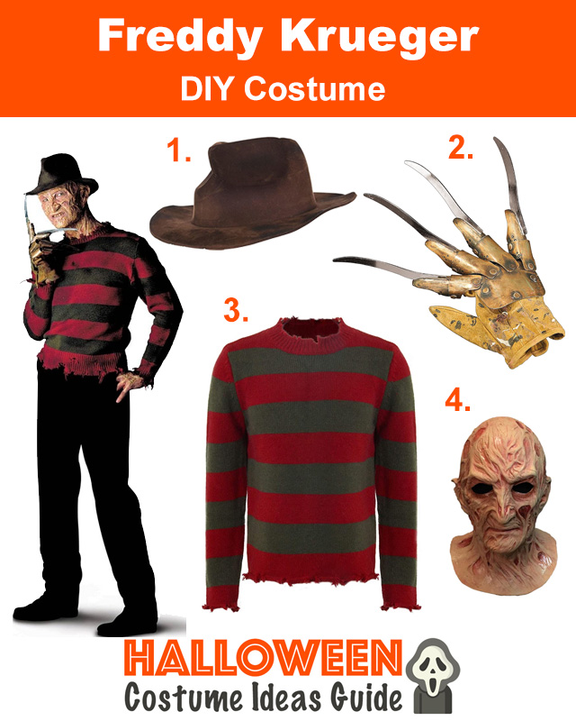 DIY Freddy Krueger Halloween Costume