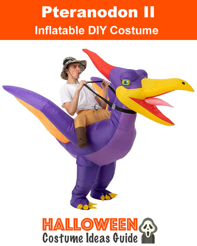 Alternative Blow-up Pteranodon Dinosaur DIY Halloween Party Costume