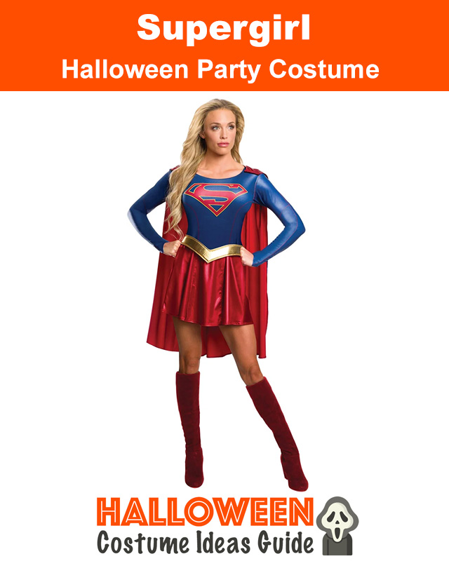 Supergirl Superhero Halloween Costume