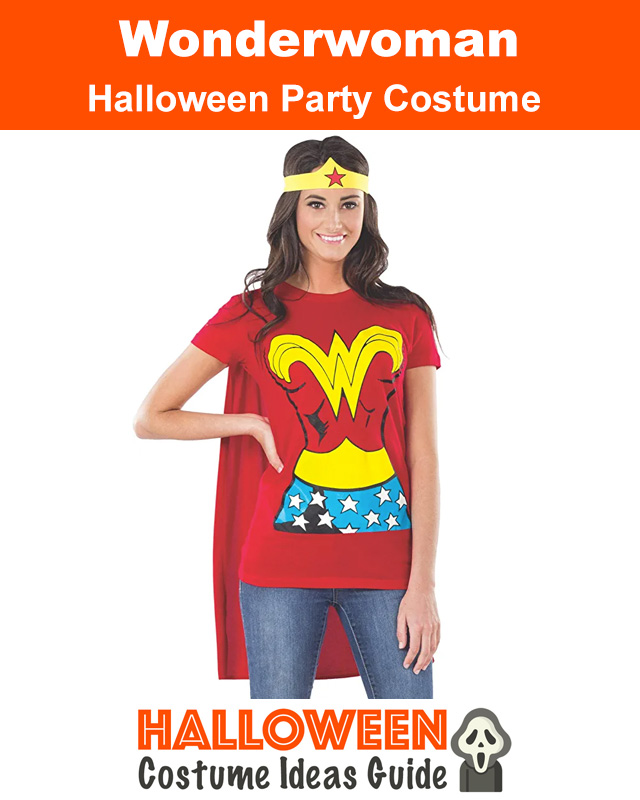 Wonderwoman DIY Halloween Costume