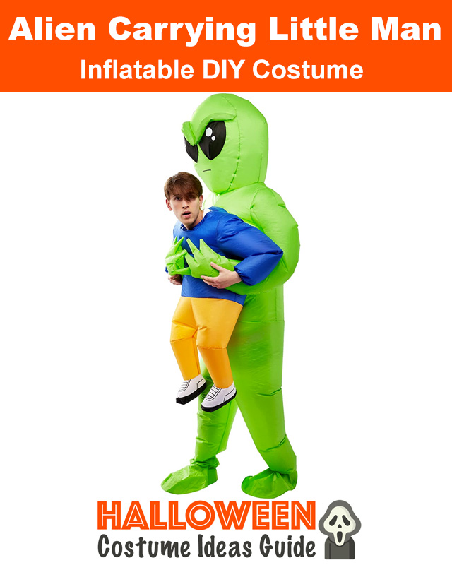 Inflatable Alien Abduction Costume (Blow-up Outfit)