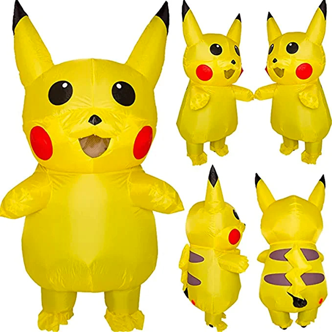 Inflatable Pikachu Halloween Outfit