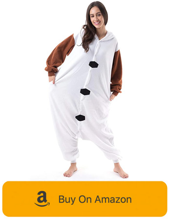 Olaf Frozen Snowman Adult Costume Onesie Pyjamas